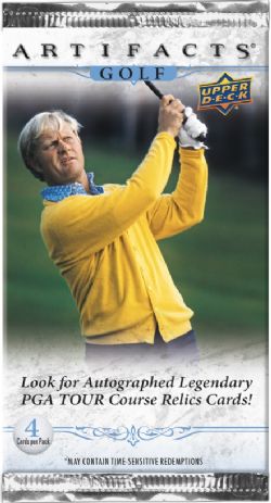 2021 GOLF -  UPPER DECK ARTIFACTS HOBBY (P4/B8)